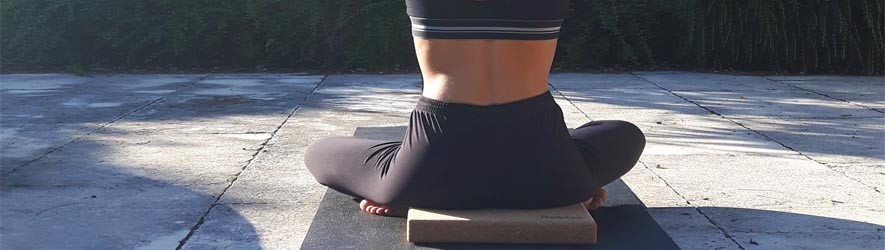 Cales de genou Pune Yoga ensemble de 2 pièces, coin de yoga, accessoire de  yoga, coin de genou, yoga Iyengar. -  France